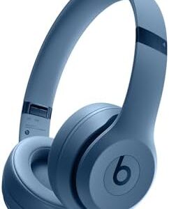 Beats Solo 4 - Wireless Bluetooth On-Ear Headphones, Apple & Android Compatible, Up to 50 Hours of Battery Life - Slate Blue